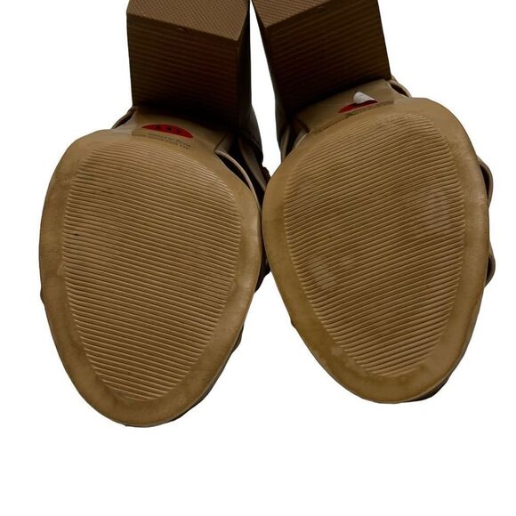 Dolce Vita nude baily block heel caged sandals size 10 - Picture 14 of 16